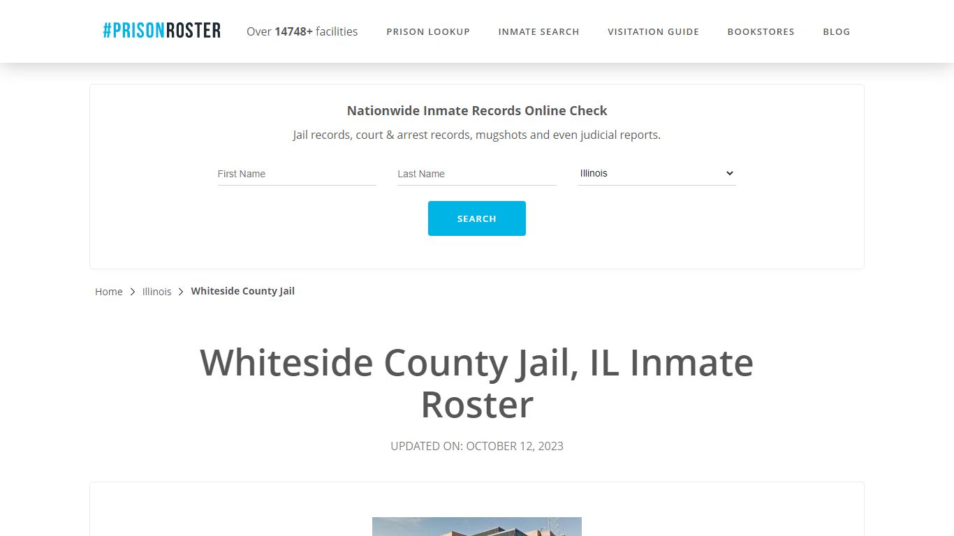 Whiteside County Jail, IL Inmate Roster - Prisonroster